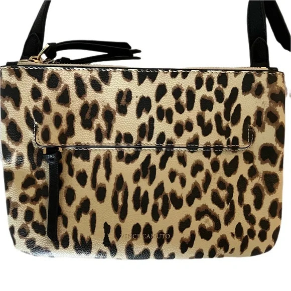 🎉HP🎉 Vince Camino Cheetah-Print Shoulder/Cross Body Bag, Like New! - Picture 2 of 5